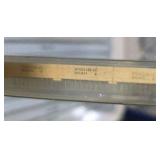 Mixed Lot of 12 New Surplus Kingbright DC08-11YWA LED Display Bars - 10 Large and 2 Small Tubes