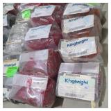 Mixed Lot of NOS Surplus Kingbright LED Components - Red, Orange, Green and Clear Indicator Lamps