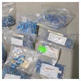 Mixed Lot of Nos Surplus Capacitors - REA, Miramar Dielectric, COG Ceramic and Electrolytic Components - Partial Bags Included