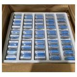 NOS 125 Pc Sener CR123A 3V Lithium Batteries - Bulk Battery Lot - P/N SCR17335A/719