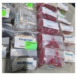 Mixed Lot of NOS Surplus Kingbright LED Components - Red, Orange, Green and Clear Indicator Lamps