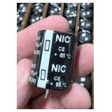 NOS Surplus NIC Components NRLM471M200V Electrolytic Capacitors 200V 470uF 25x30 - Qty 200