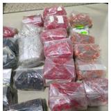 Mixed Lot of NOS Surplus Kingbright LED Components - Red, Orange, Green and Clear Indicator Lamps