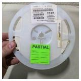 Mixed Lot of 8 New Surplus Component Reels - NIC Capacitors and Chip Resistors - Partial Included