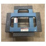 Haulmaster 1000-pound capacity movers dolly (2 in lot)