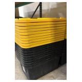 27 gallon totes (10)