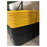27 gallon totes (10)