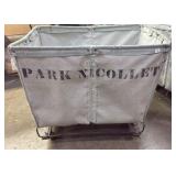 Vintage Small Laundry Cart