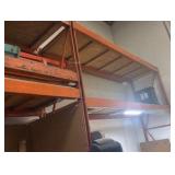 Pallet racks (2 sections) They are ONE unit