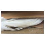 1 1/2 rolls of White Velcro