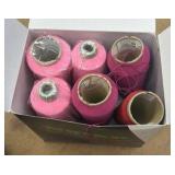 box of polyester thread