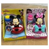 Mickey and Minnie toys