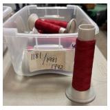 embroidery thread cones