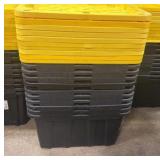 27 gallon totes (10)