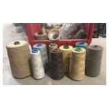 embroidery cone thread assorted colors