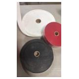 Elastic, abrasive sheet roll, misc sewing