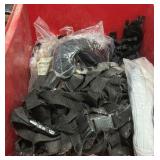 dual side release buckles/ zippers