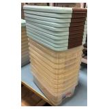 6-quart storage container with Lids(10)