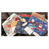 assorted Christmas bags