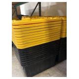27-gallon totes (10)