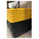 27 gallon totes (10)