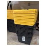 27 gallon totes (10)