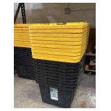 27 gallon totes (10)