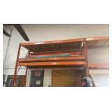 Pallet racks (2 sections) They are ONE unit