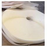 1 1/2 rolls of White Velcro