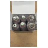 Woolly sewing thread (6 in box)