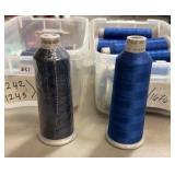 polyester embroidery thread cones
