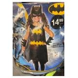 bin of Halloween costumes