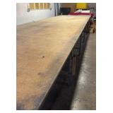 Large heavy duty work table