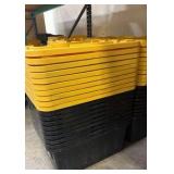 27 gallon totes (10)