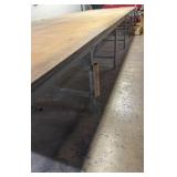 Large heavy duty work table