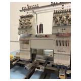 12 head embroidery Barudan Unitech 12 head embroidery machine. Well maintained and a must see!