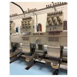12 head embroidery Barudan Unitech 12 head embroidery machine. Well maintained and a must see!