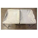 Vintage folding stands by Shamrock Meese Inc August 62