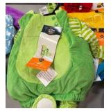 bin of Halloween costumes