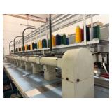 12 head embroidery Barudan Unitech 12 head embroidery machine. Well maintained and a must see!