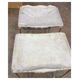 Vintage folding stands by Shamrock Meese Inc August 62