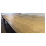 Large heavy duty work table