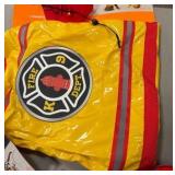 bin of Halloween costumes