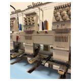 12 head embroidery Barudan Unitech 12 head embroidery machine. Well maintained and a must see!