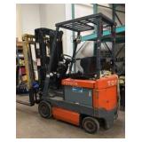 Toyota 5 Series Electric Forklift Model 5FBCU15 with New Stryten M-Series 3000 T300 Battery EXCELLENT CONDITION!