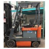 Toyota 5 Series Electric Forklift Model 5FBCU15 with New Stryten M-Series 3000 T300 Battery EXCELLENT CONDITION!