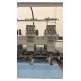 12 head embroidery Barudan Unitech 12 head embroidery machine. Well maintained and a must see!