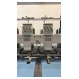 12 head embroidery Barudan Unitech 12 head embroidery machine. Well maintained and a must see!