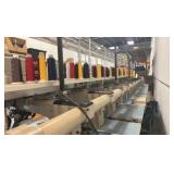 12 head embroidery Barudan Unitech 12 head embroidery machine. Well maintained and a must see!