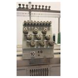 12 head embroidery Barudan Unitech 12 head embroidery machine. Well maintained and a must see!